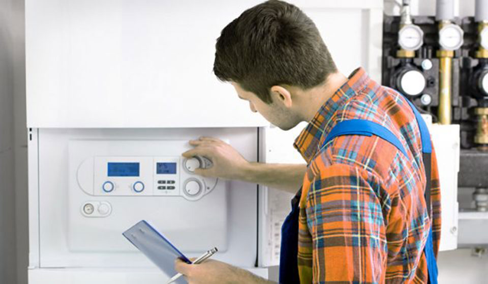 Installing a gas or wood boiler